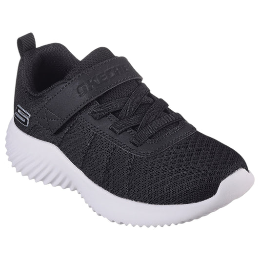 Kids Boys Skechers Bounder Baronik Shoes Black