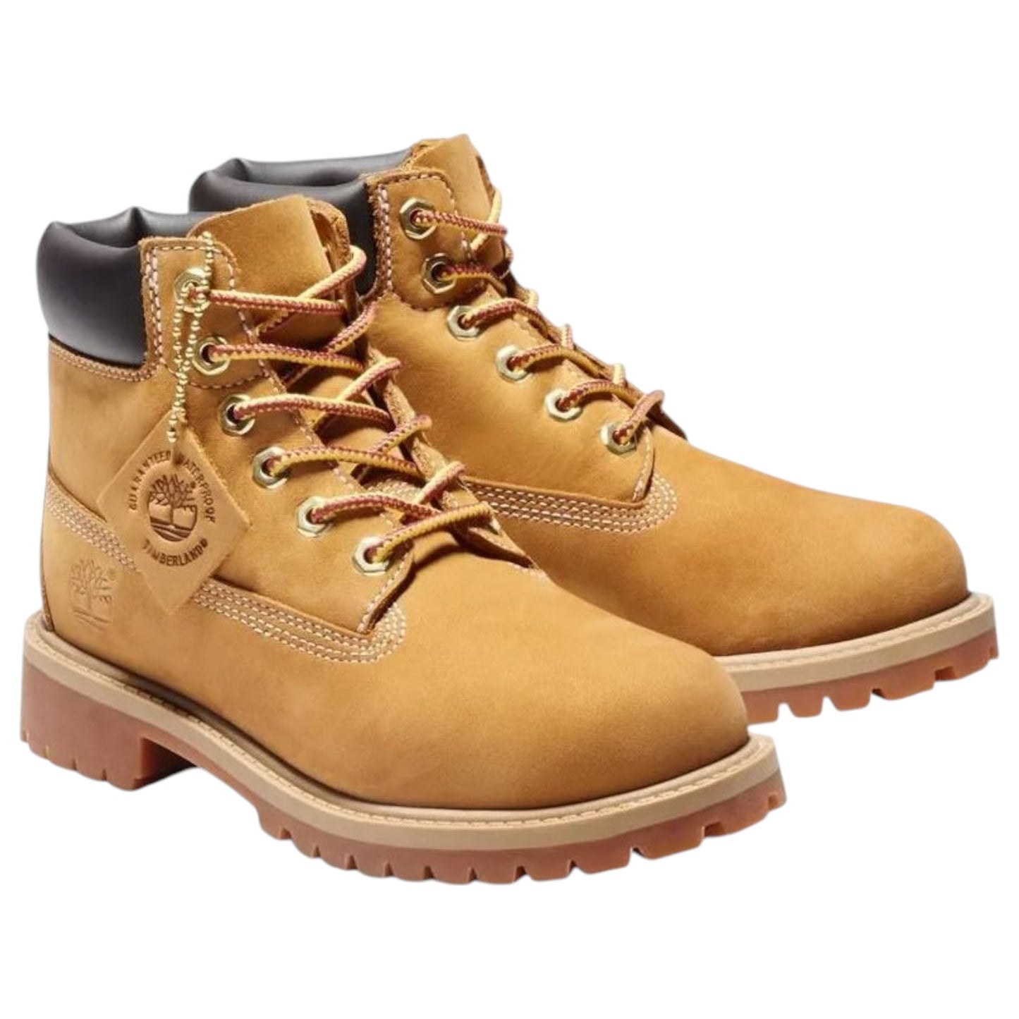 Kids Boys Timberland Kids Youth 6-Inch Premium Boot Boots Wheat Nubuck