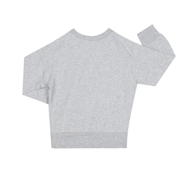 2 x Bonds Kids Move Terry Pullover Jumper New Grey Marle