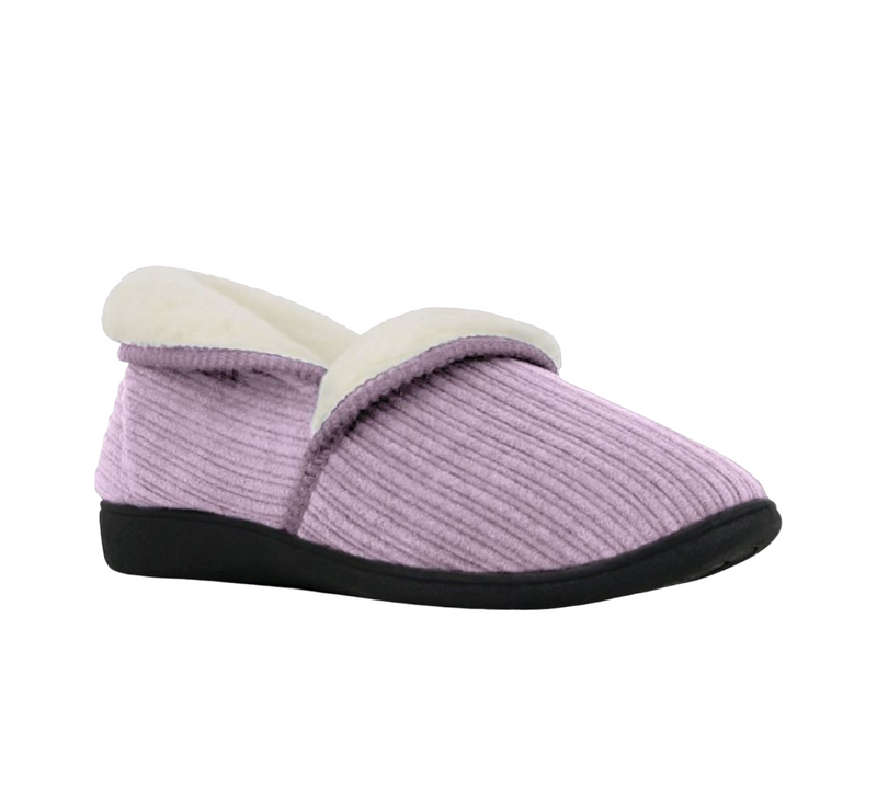 Womens Grosby Catherine Lavender Slippers Slip On Flats Ladies Shoes