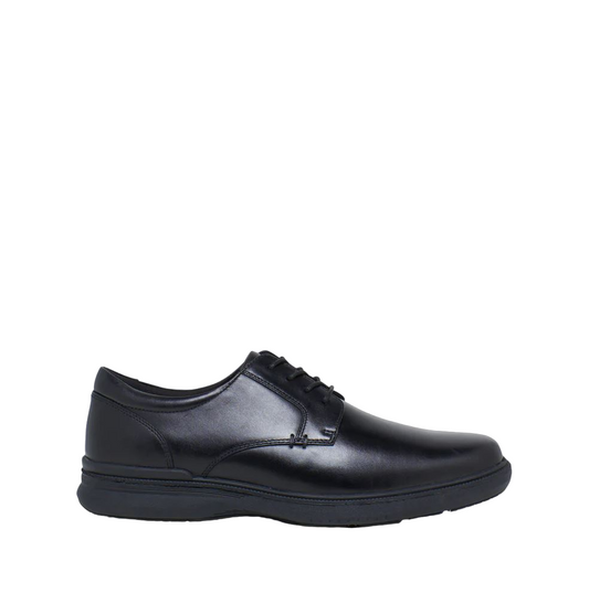 Mens Hush Puppies Sawyer Shoes Black