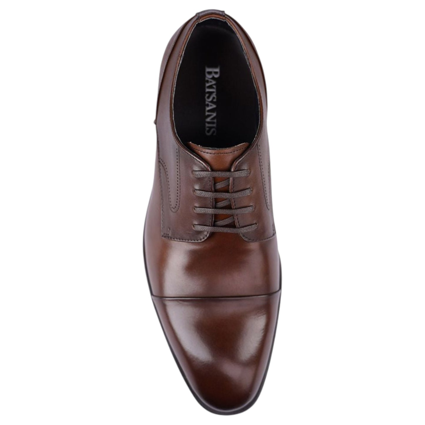 Mens Batsanis Libero Shoes Brown
