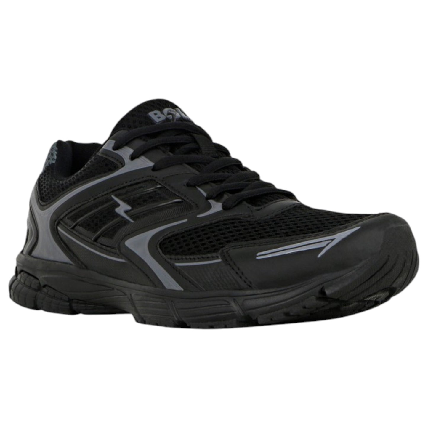 Kids Boys Lightning Bolt Griffin Jnr Shoes Black/Grey