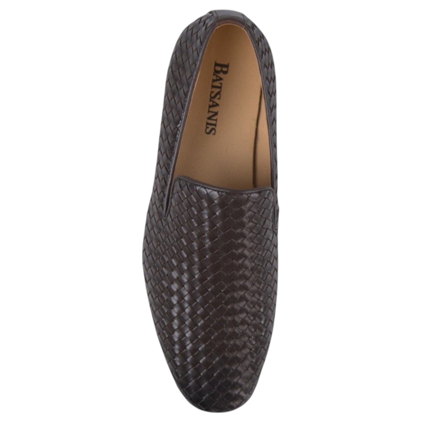 Mens Batsanis Lisbon Shoes Brown