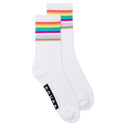 1 Pack Unisex Adults Bonds Pride Crew White