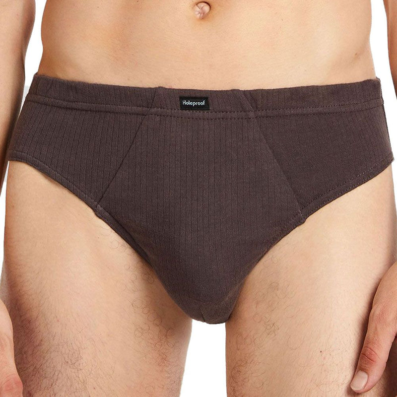 16 X Mens Holeproof Cotton Brief Classic Shape Underwear Multi-Coloured