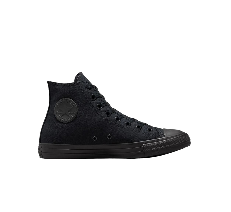 Unisex Converse Chuck Taylor All Star Classic High Top Black Monochrome Shoes