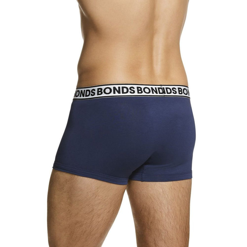 Bonds Fit Trunks Mens Underwear Ahoy Blue
