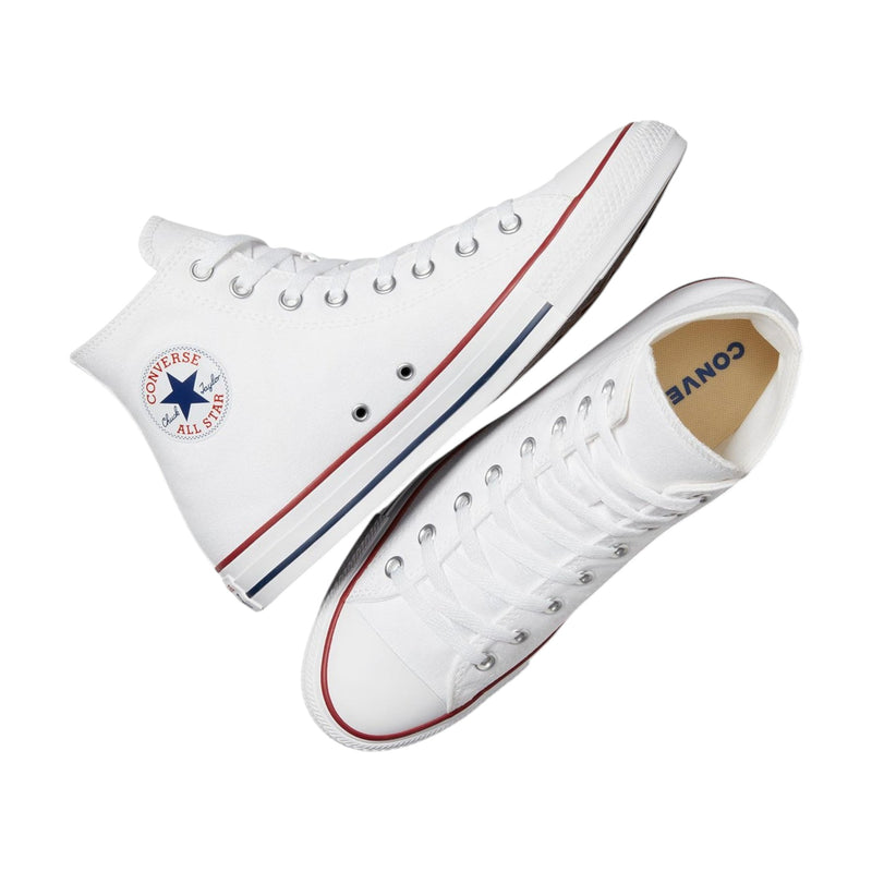 Unisex Converse Chuck Taylor All Star Optical White High Top Casual Shoes