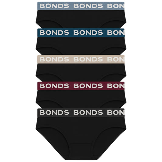 5 Pack Mens Bonds Hipster Briefs Underwear Multi
