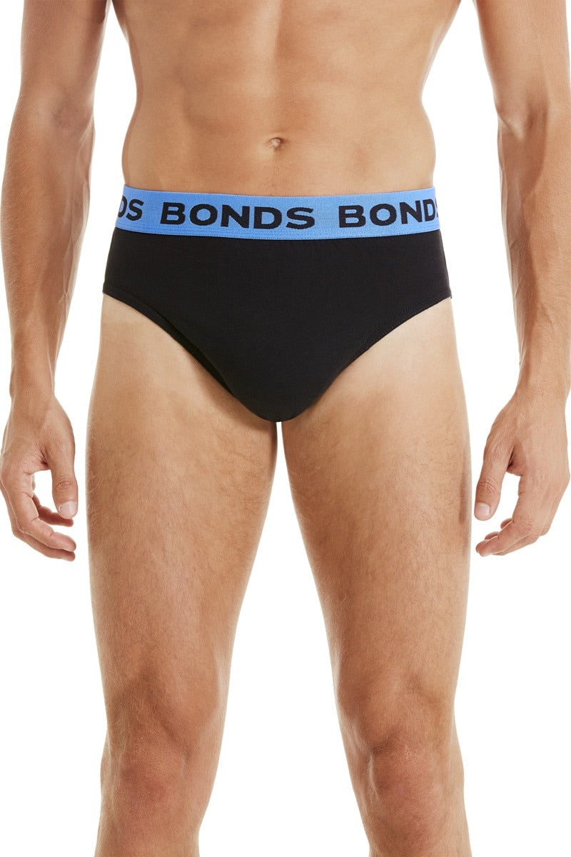 5 Pack Mens Bonds Hipster Briefs Underwear Multi