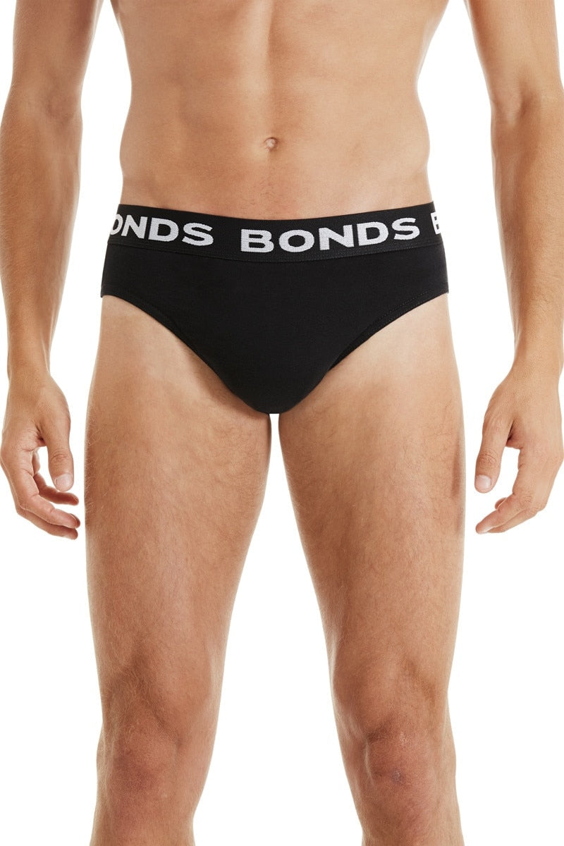 5 Pack Mens Bonds Hipster Briefs Underwear Multi