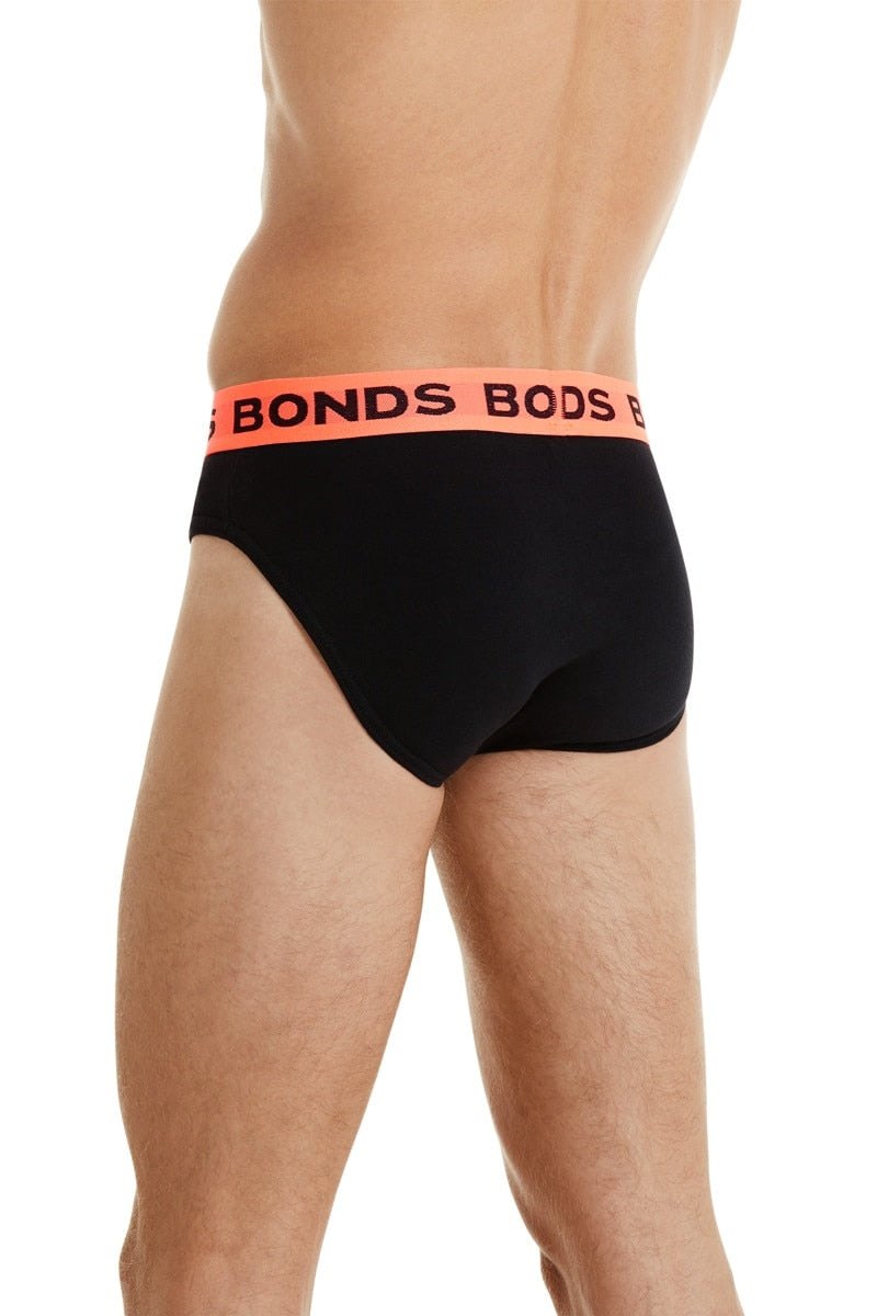 5 Pack Mens Bonds Hipster Briefs Underwear Multi