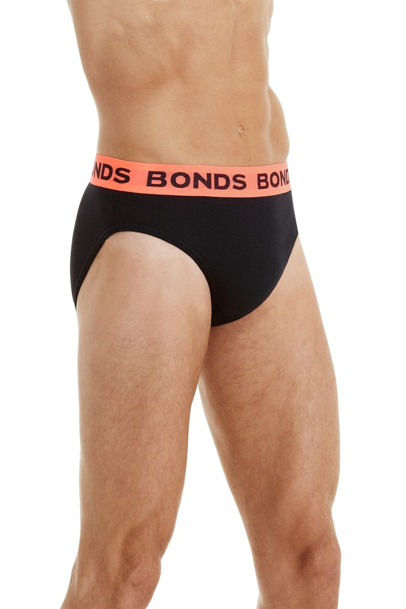 5 Pack Mens Bonds Hipster Briefs Underwear Multi