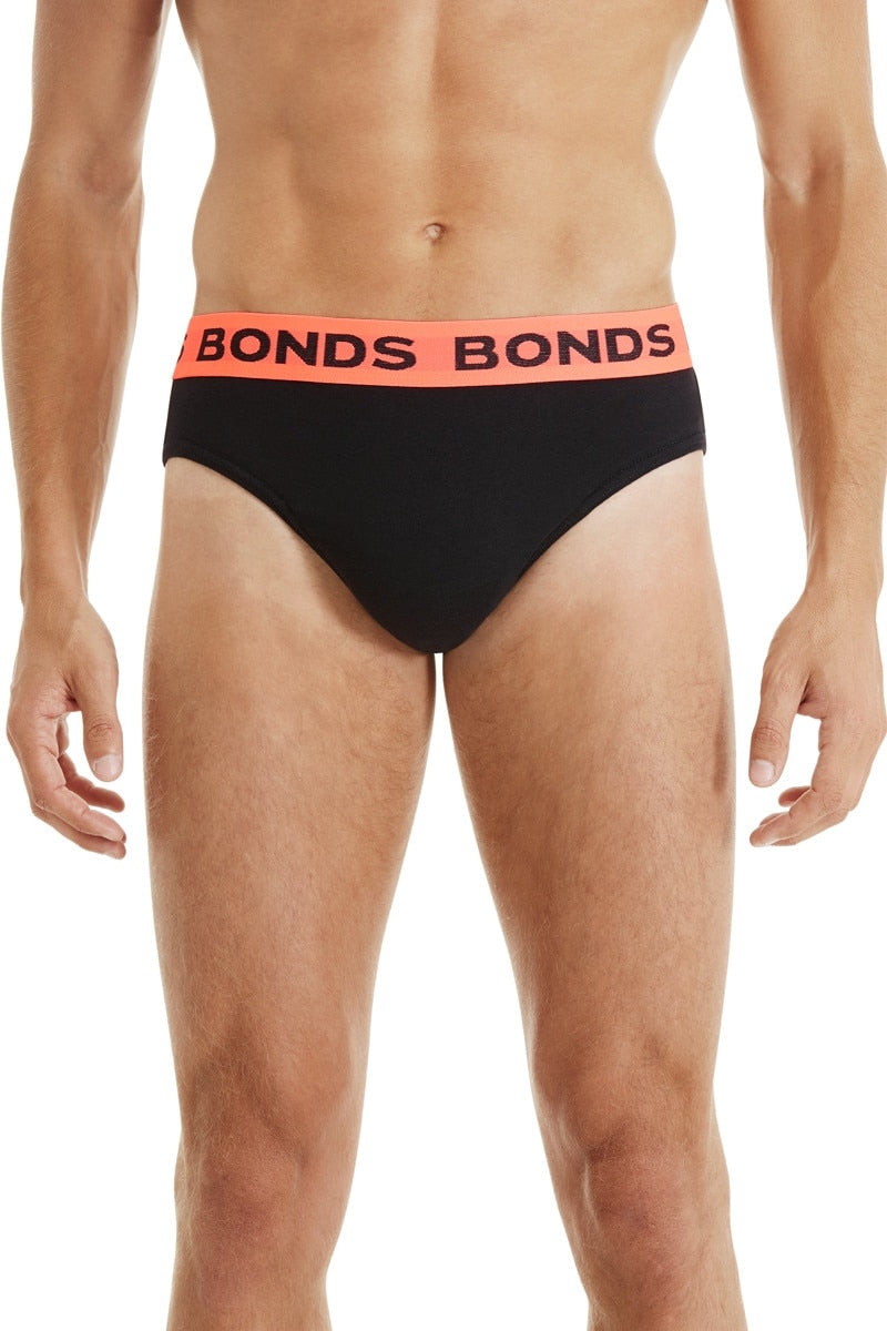 5 Pack Mens Bonds Hipster Briefs Underwear Multi