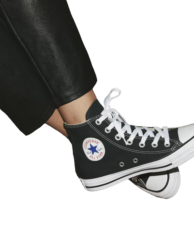 Unisex Converse Chuck Taylor All Star Classic High Top Black Canvas Shoes