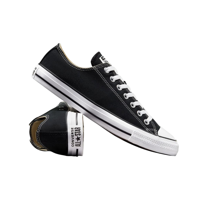 Unisex Converse Chuck Taylor All Star Classic Low Top Black Canvas Shoes