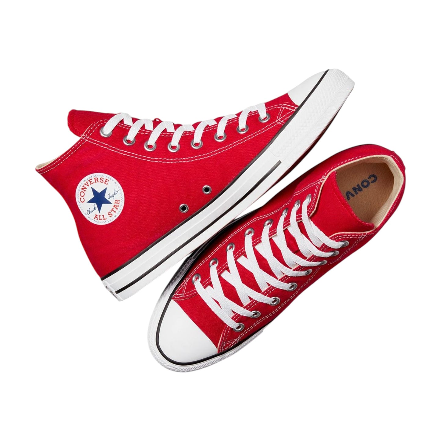 Unisex Adults Converse Chuck Taylor All Star High Top Shoes Red