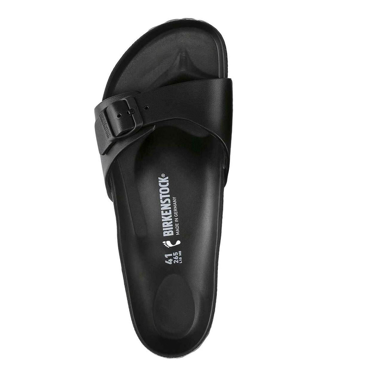 Mens Birkenstock Madrid Narrow Eva Narrow Sandals Black