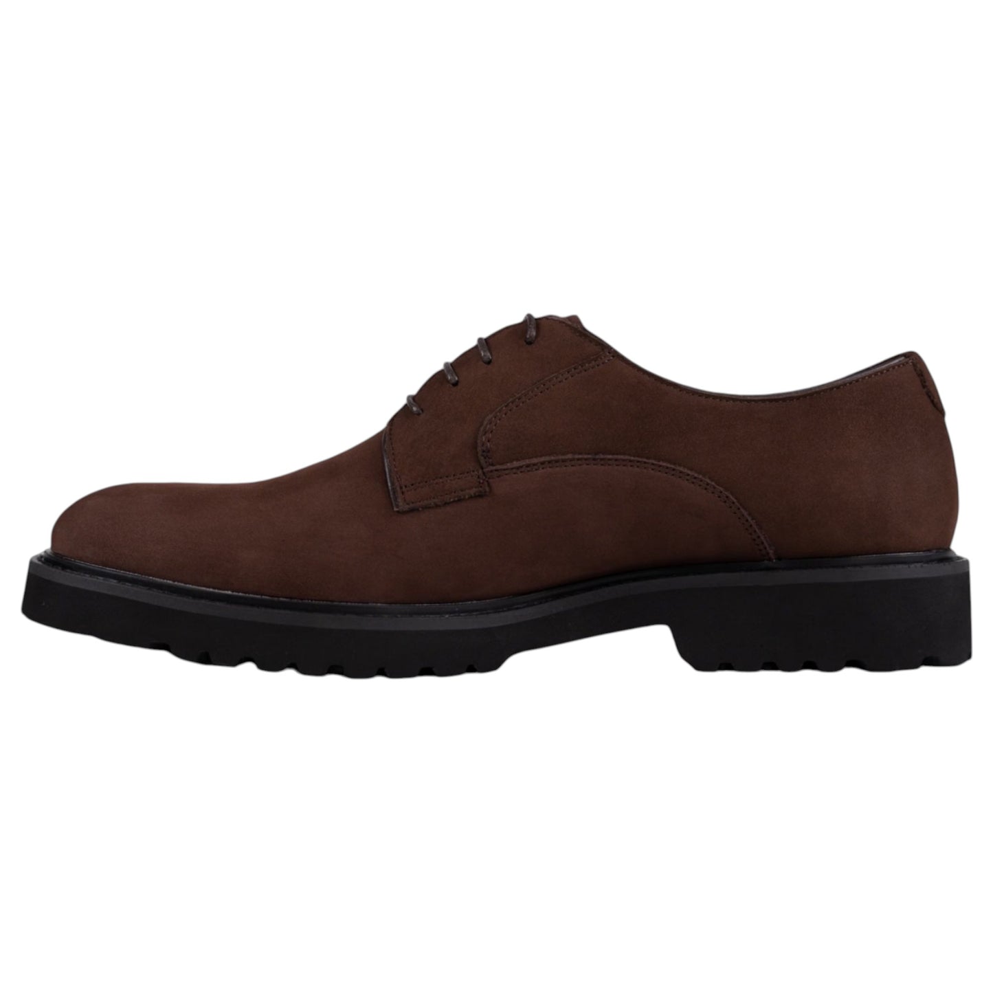 Mens Batsanis Bowry Lace Up Shoes Brown