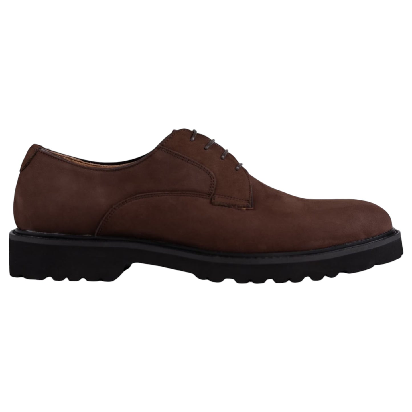 Mens Batsanis Bowry Lace Up Shoes Brown