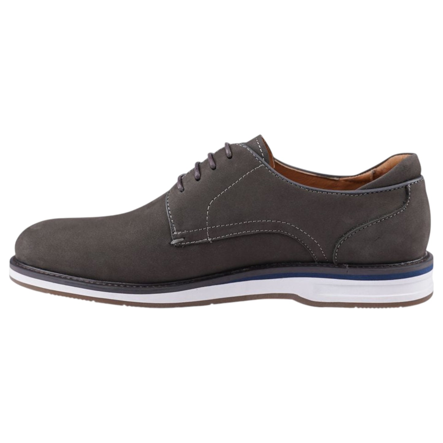 Mens Batsanis Colter Lace Up Shoes Dark Grey