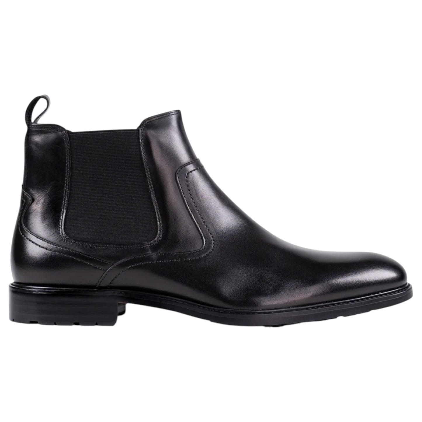 Mens Batsanis Garrett Black Chelsea Boots