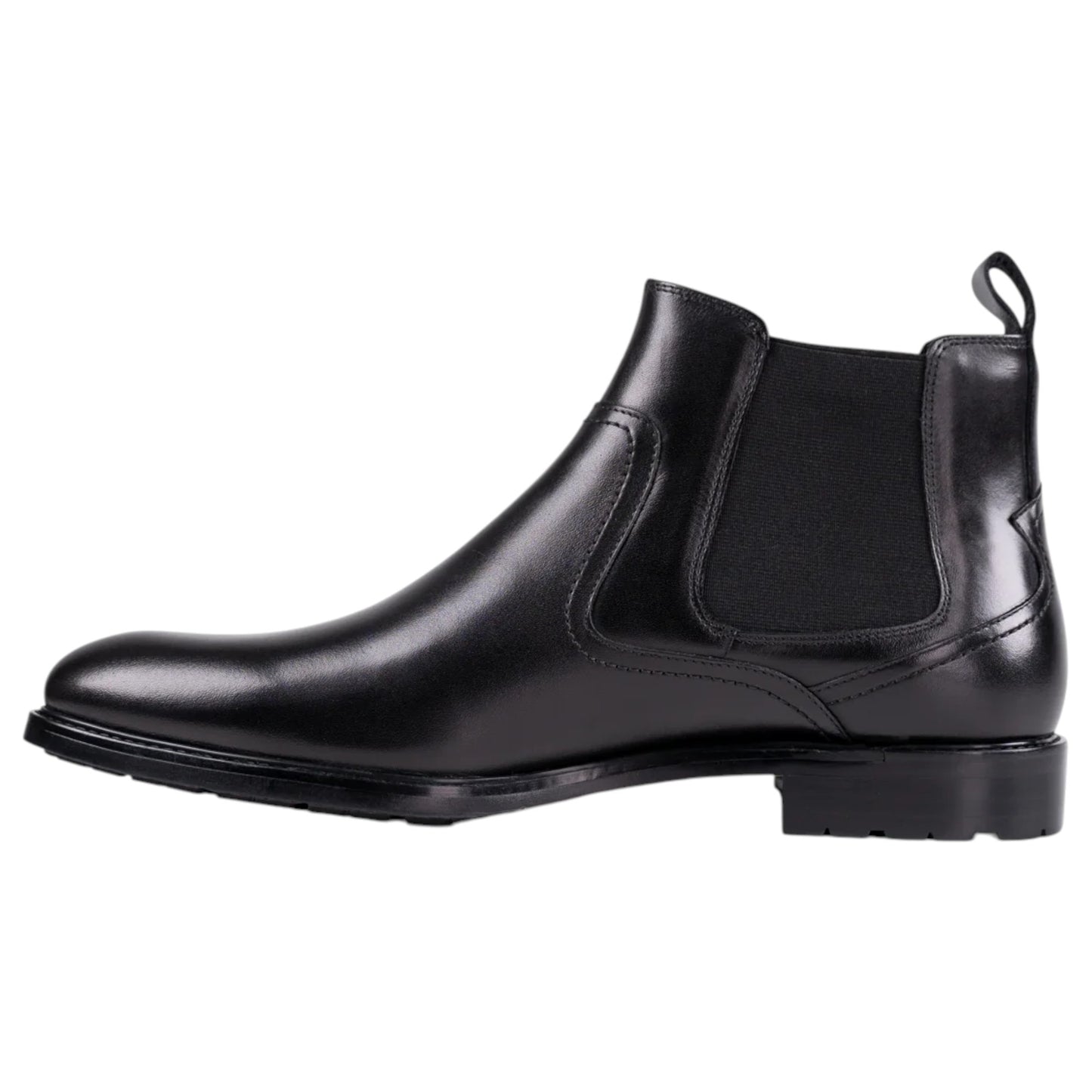 Mens Batsanis Garrett Black Chelsea Boots