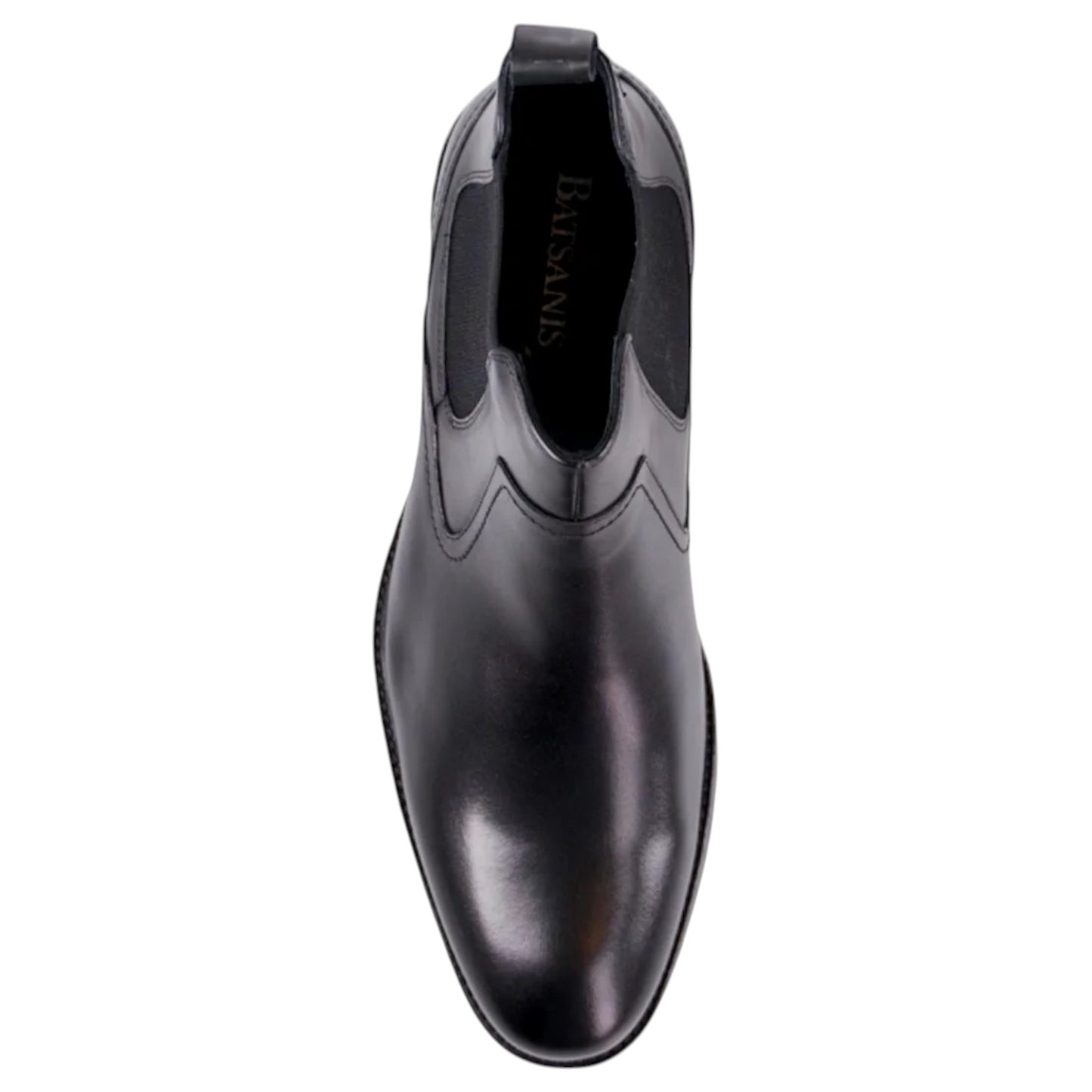 Mens Batsanis Garrett Black Chelsea Boots
