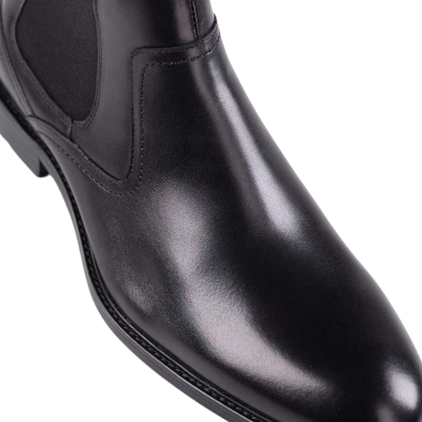 Mens Batsanis Garrett Black Chelsea Boots