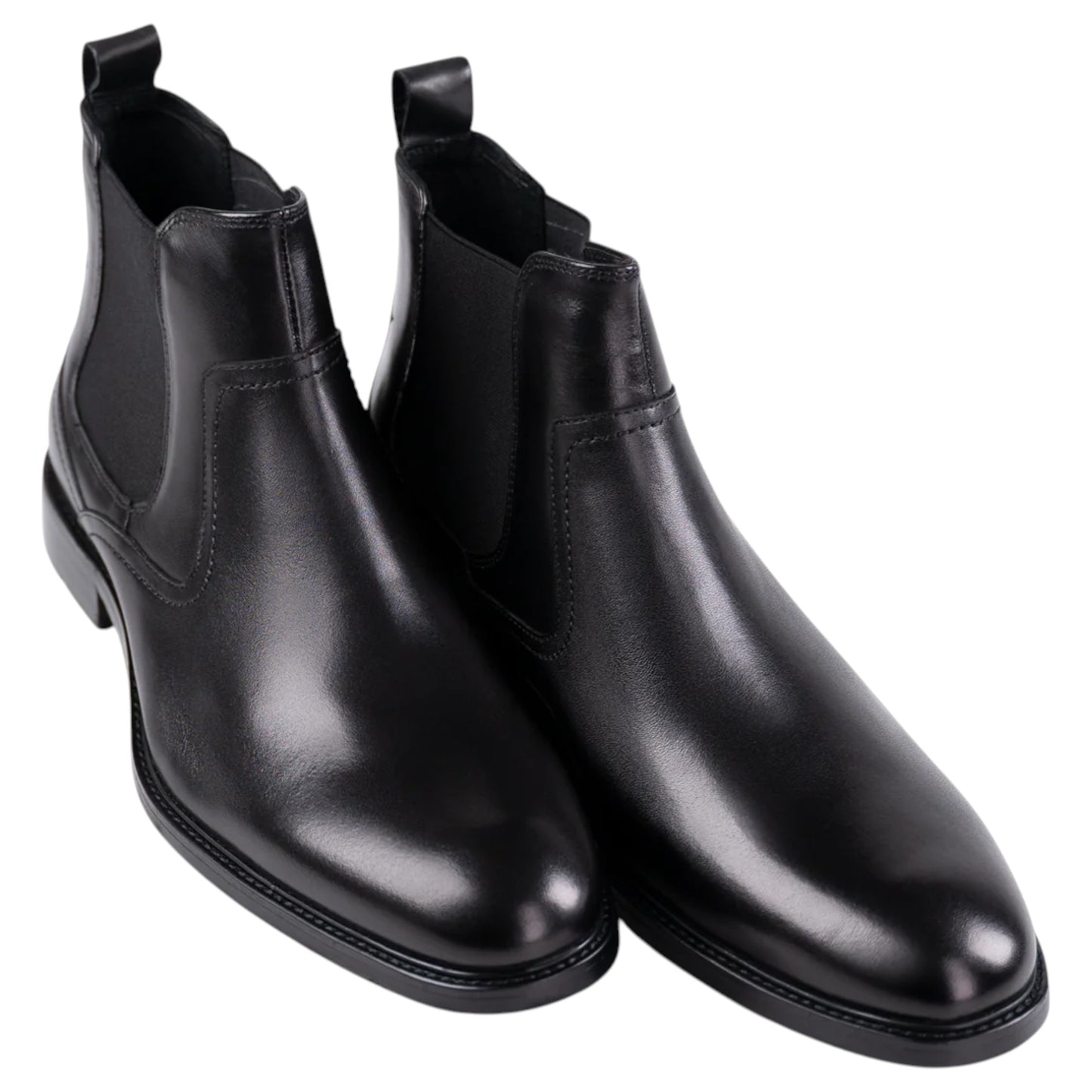 Mens Batsanis Garrett Black Chelsea Boots