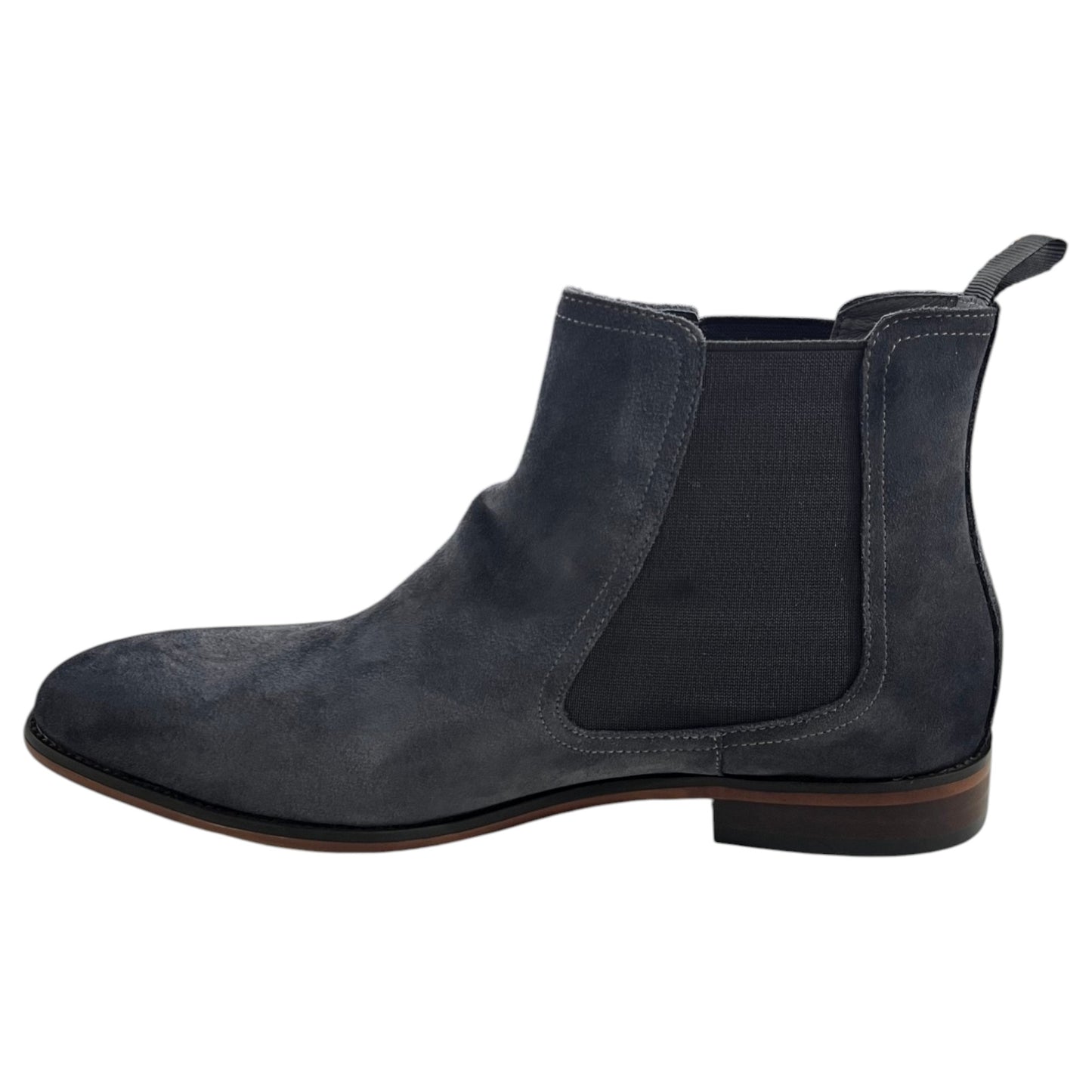 Mens Batsanis Jason Slip On Boots Grey