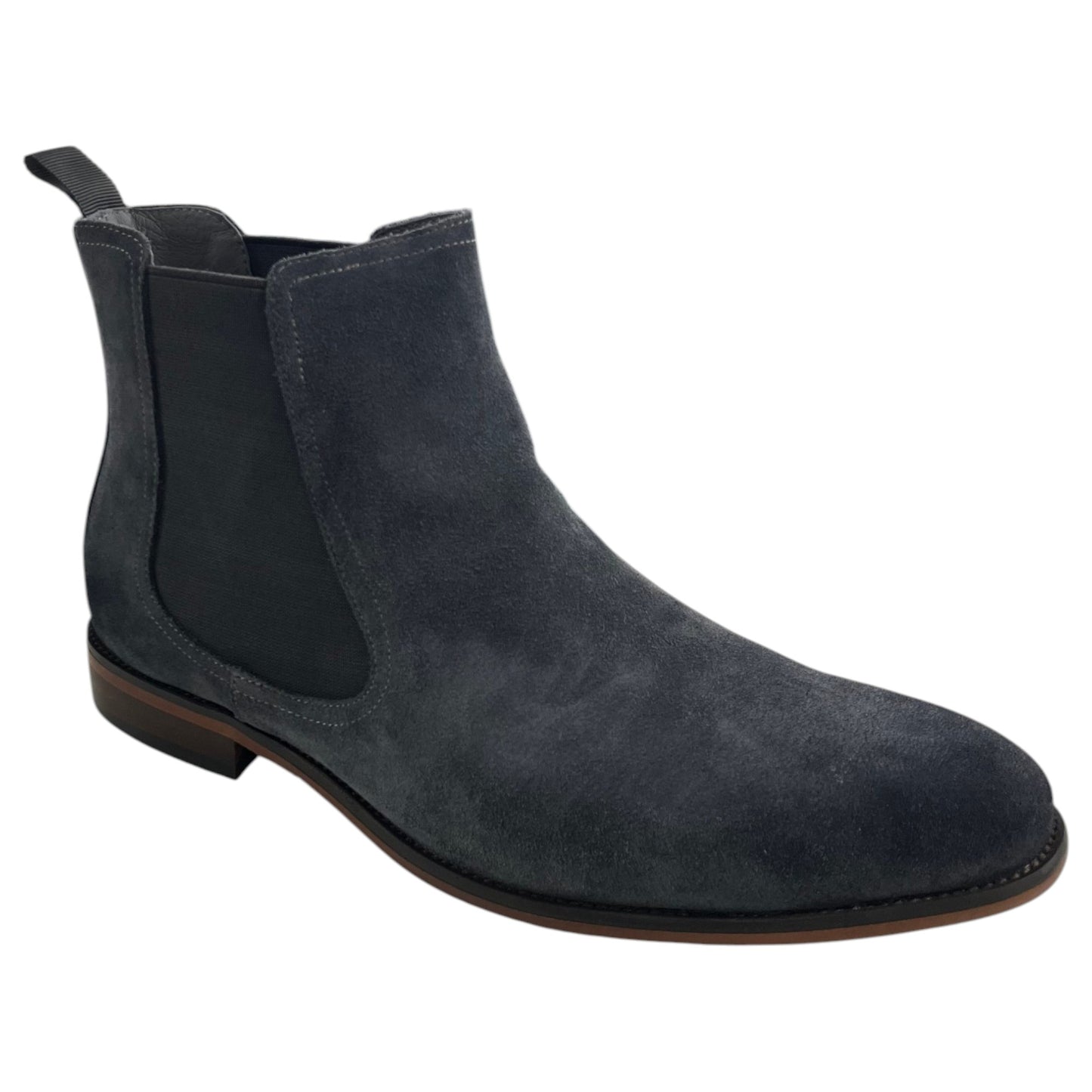 Mens Batsanis Jason Slip On Boots Grey