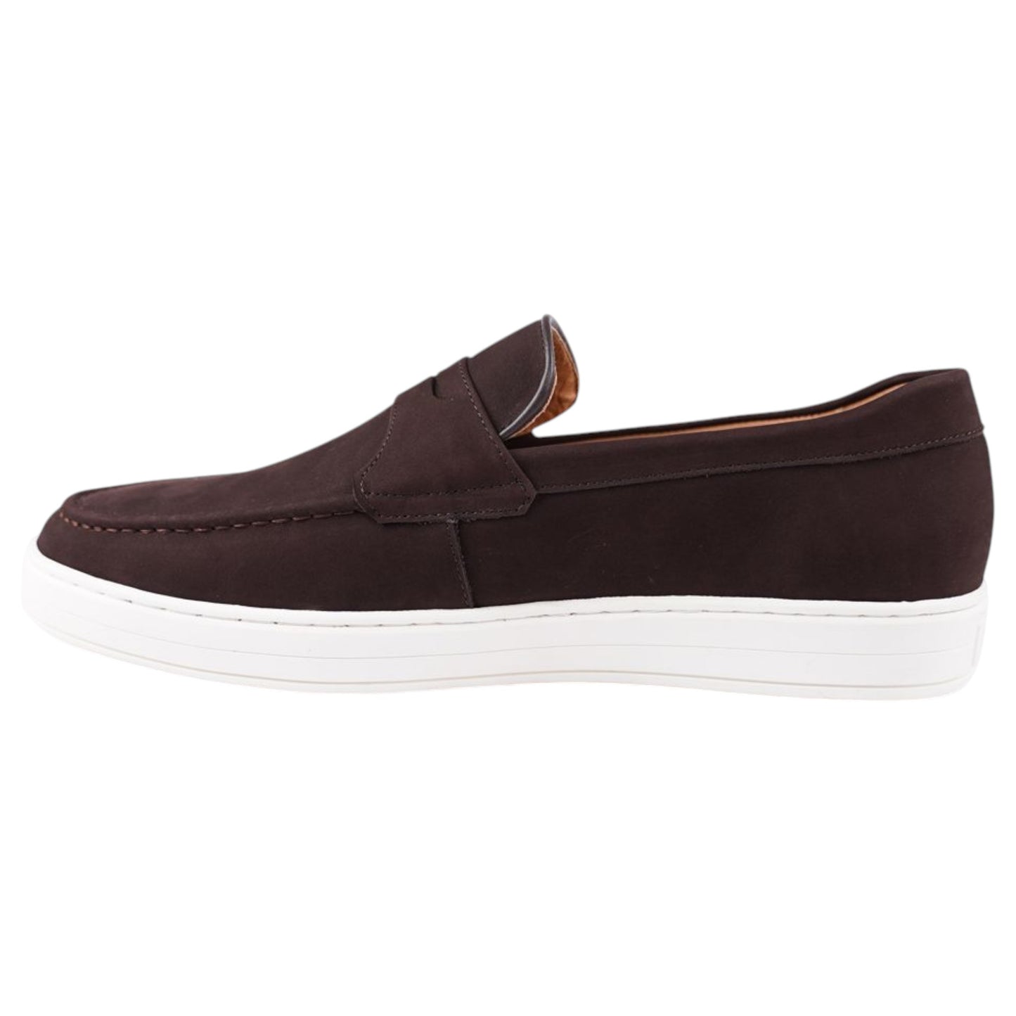 Mens Batsanis Magno Slip On Shoes Brown