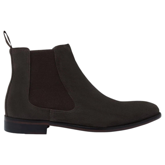 Mens Batsanis Jason Slip On Boots Grey