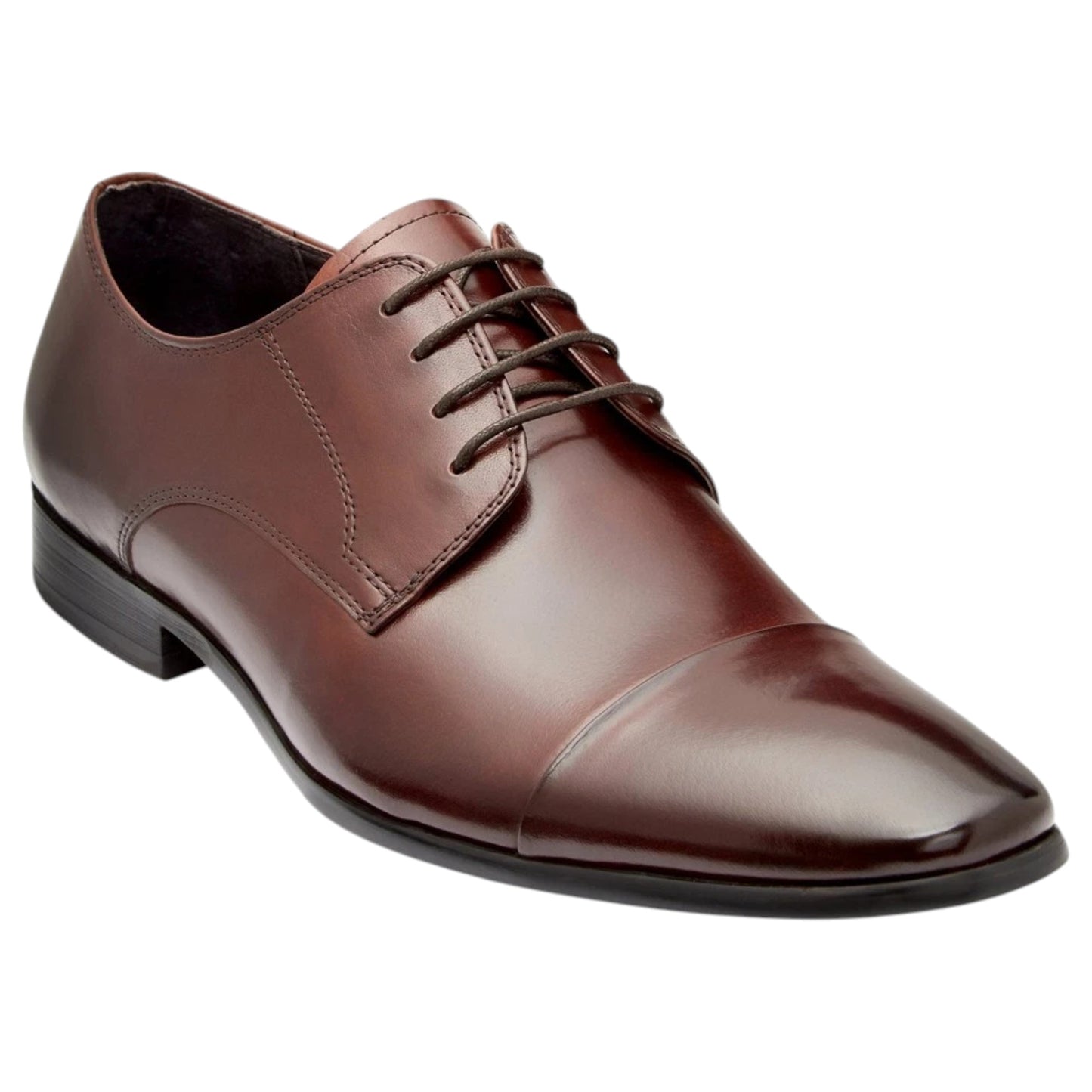 Mens Batsanis Steven Lace Up Shoes Brandy