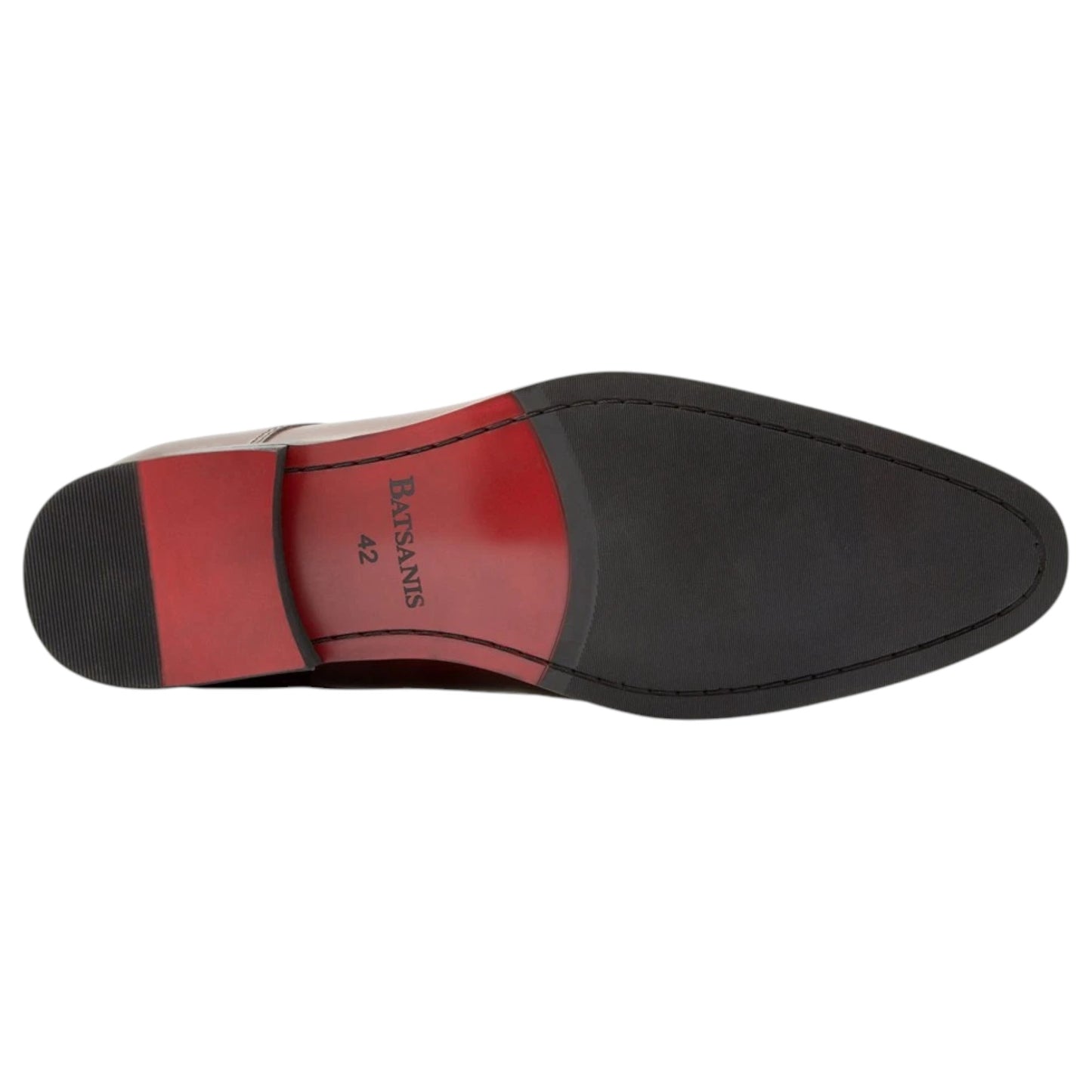 Mens Batsanis Steven Lace Up Shoes Brandy