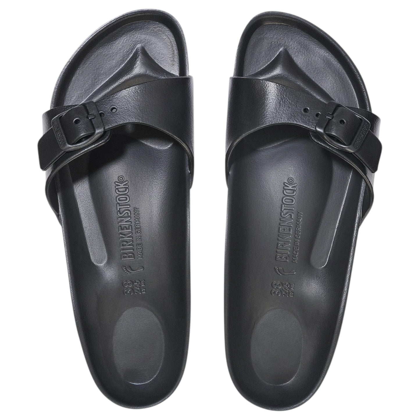 Mens Birkenstock Madrid EVA Regular Sandals Black