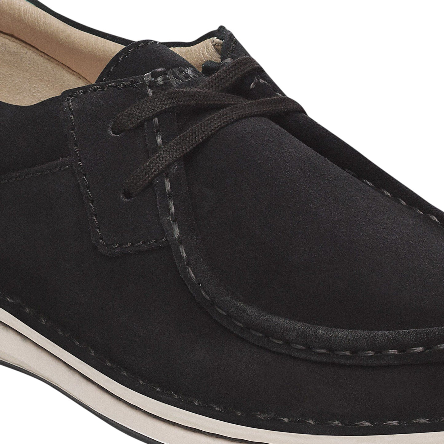 Mens Birkenstock Pasadena Suede Leather Shoes Black