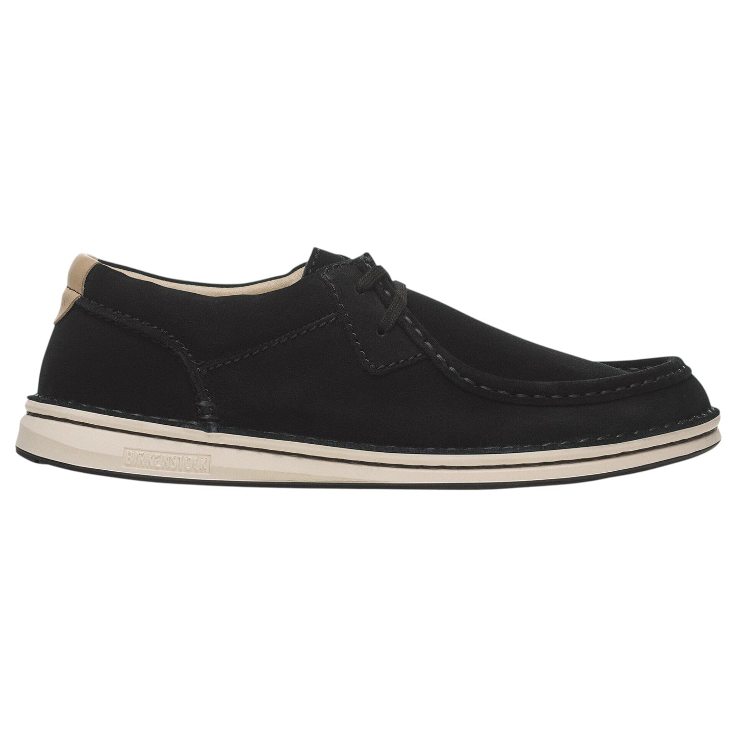 Mens Birkenstock Pasadena Suede Leather Shoes Black