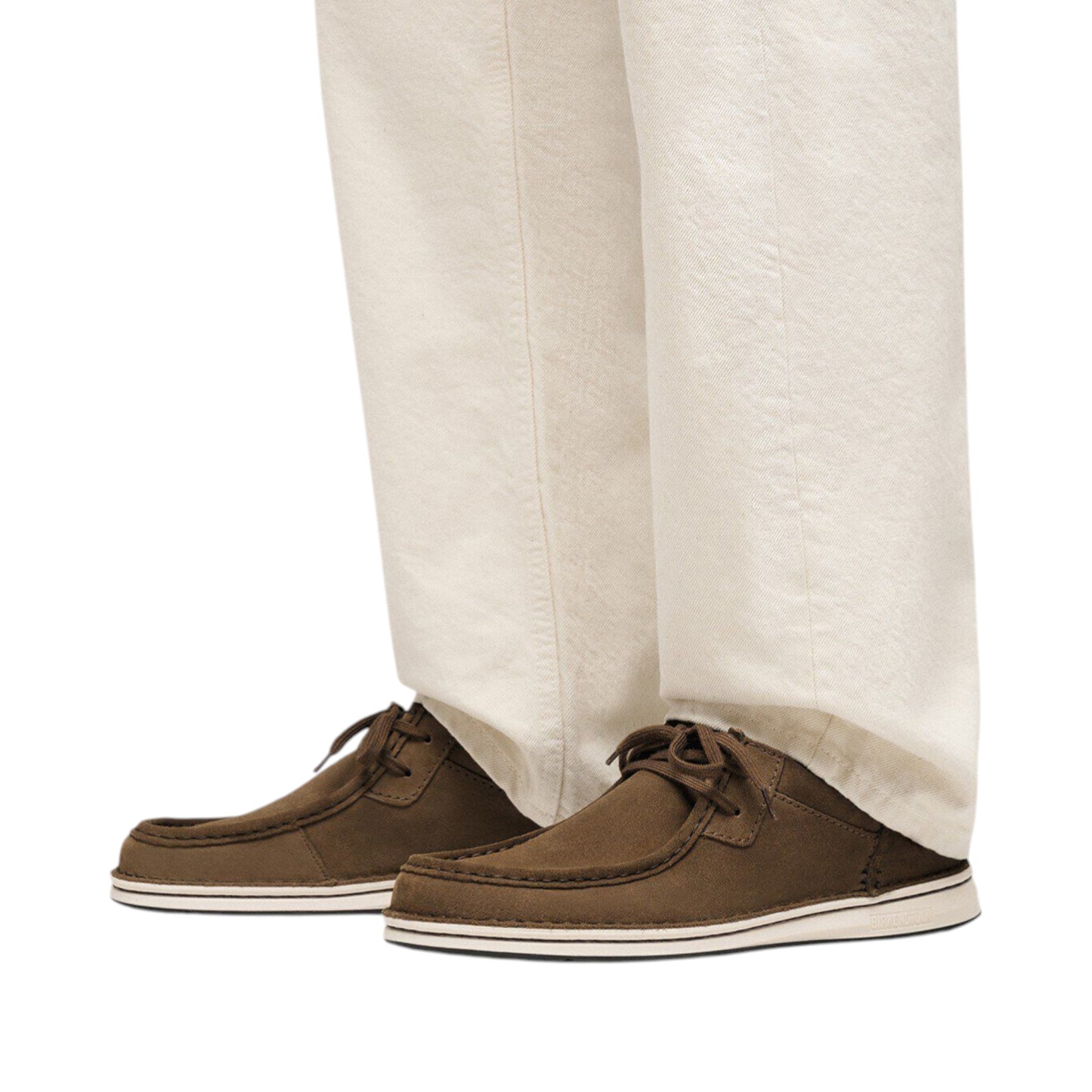 Mens Birkenstock Pasadena Suede Leather Shoes Dark Tea