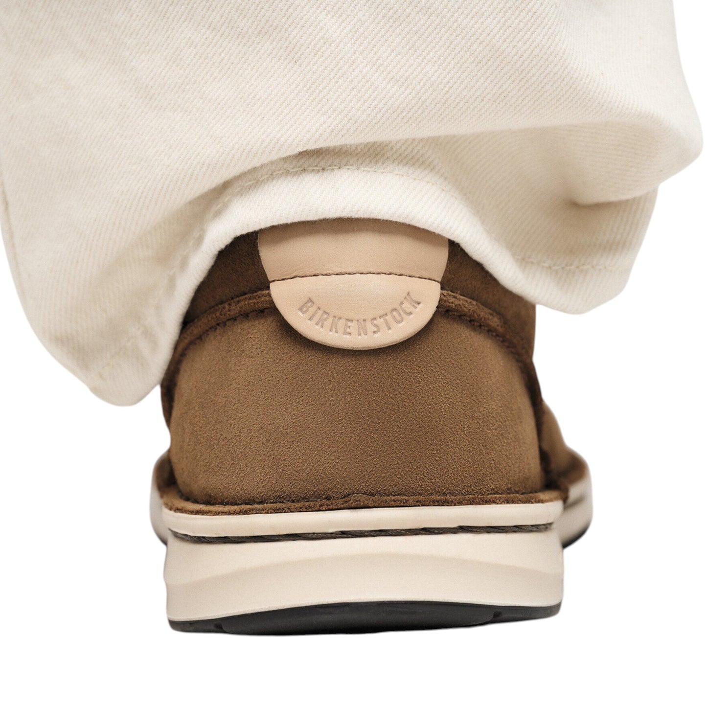 Mens Birkenstock Pasadena Suede Leather Shoes Dark Tea