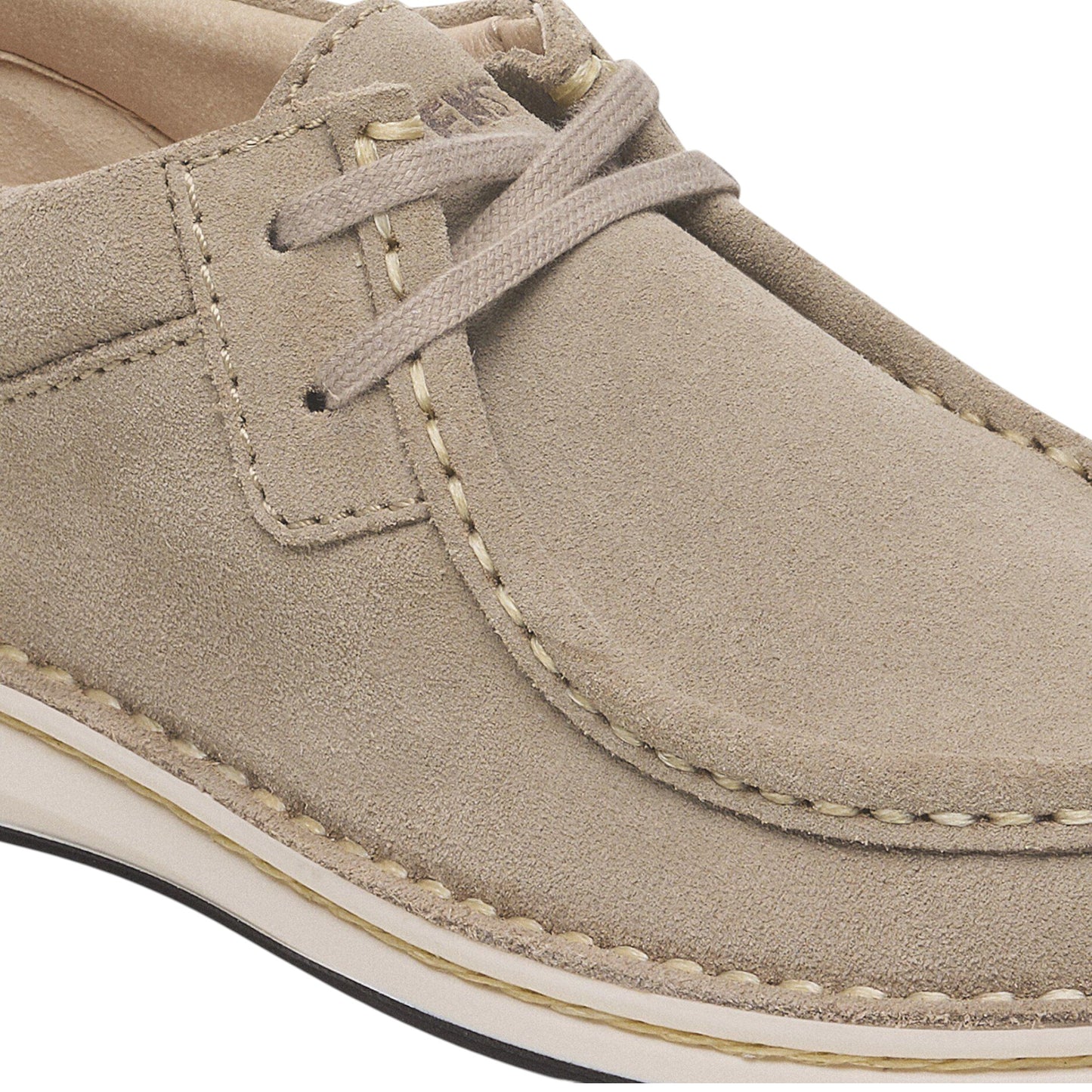 Mens Birkenstock Pasadena Suede Leather Shoes Taupe
