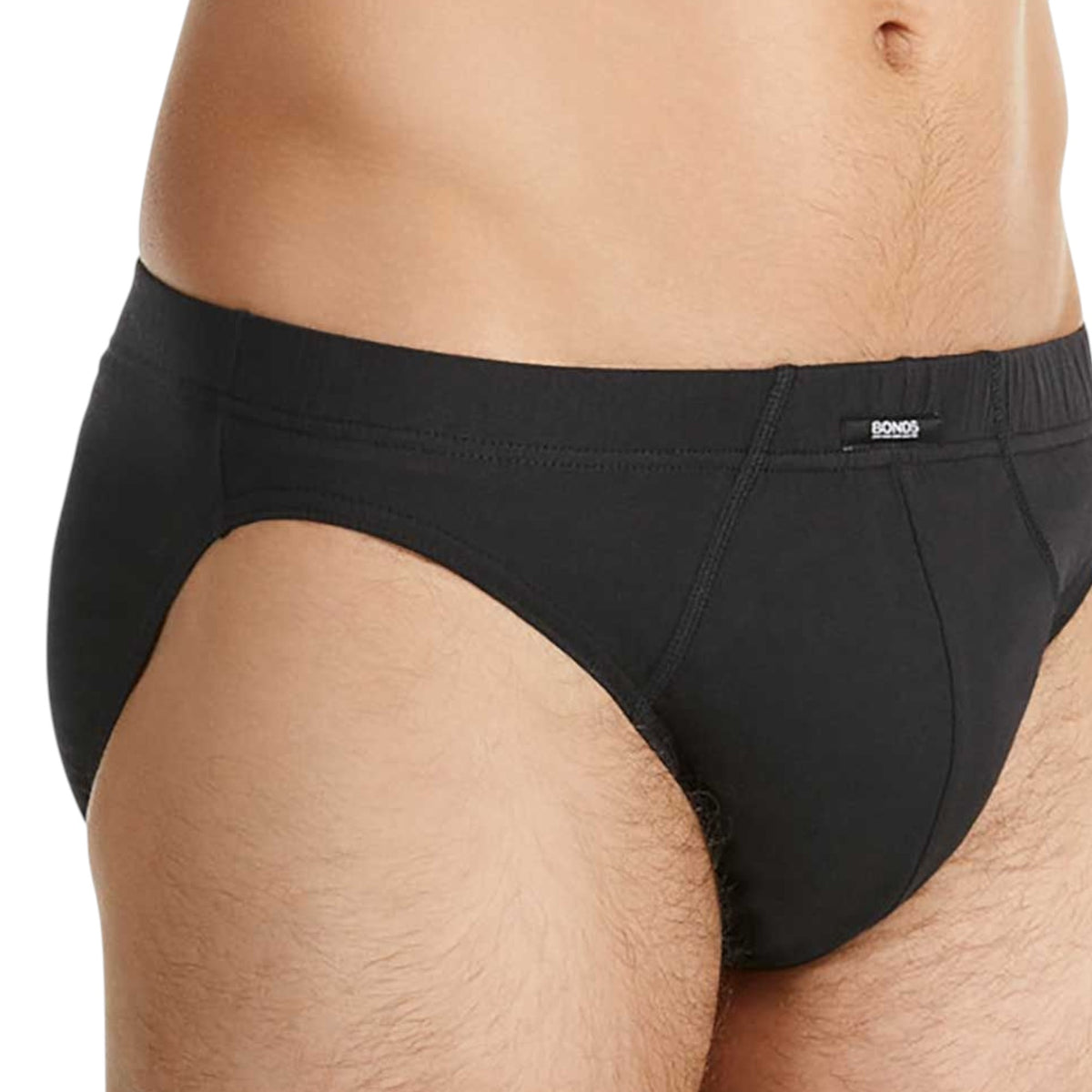 4 Pack Mens Bonds Action Hipster Briefs Underwear Black