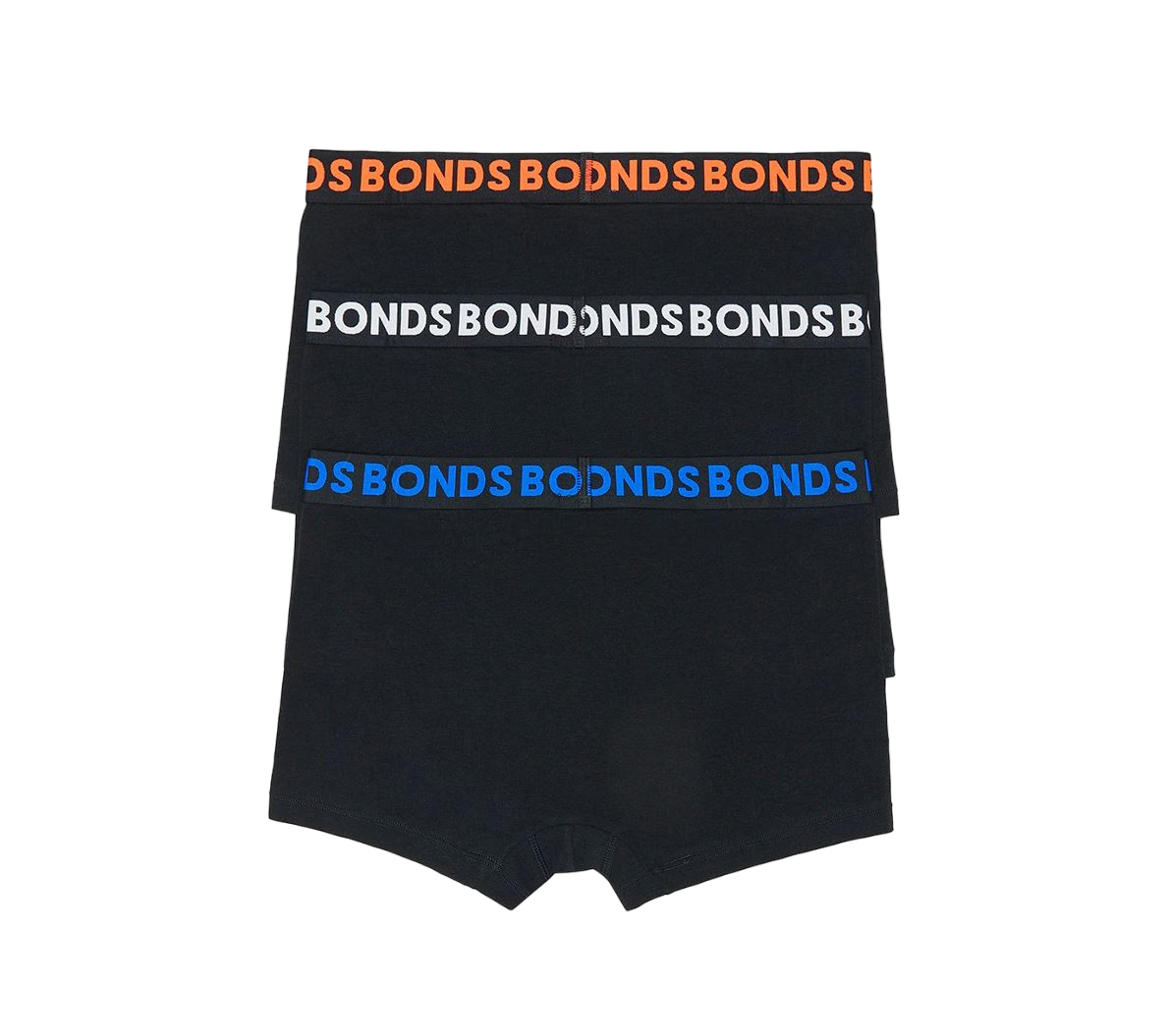 3 Pack Mens Bonds Everyday Trunk Trunks Underwear Black