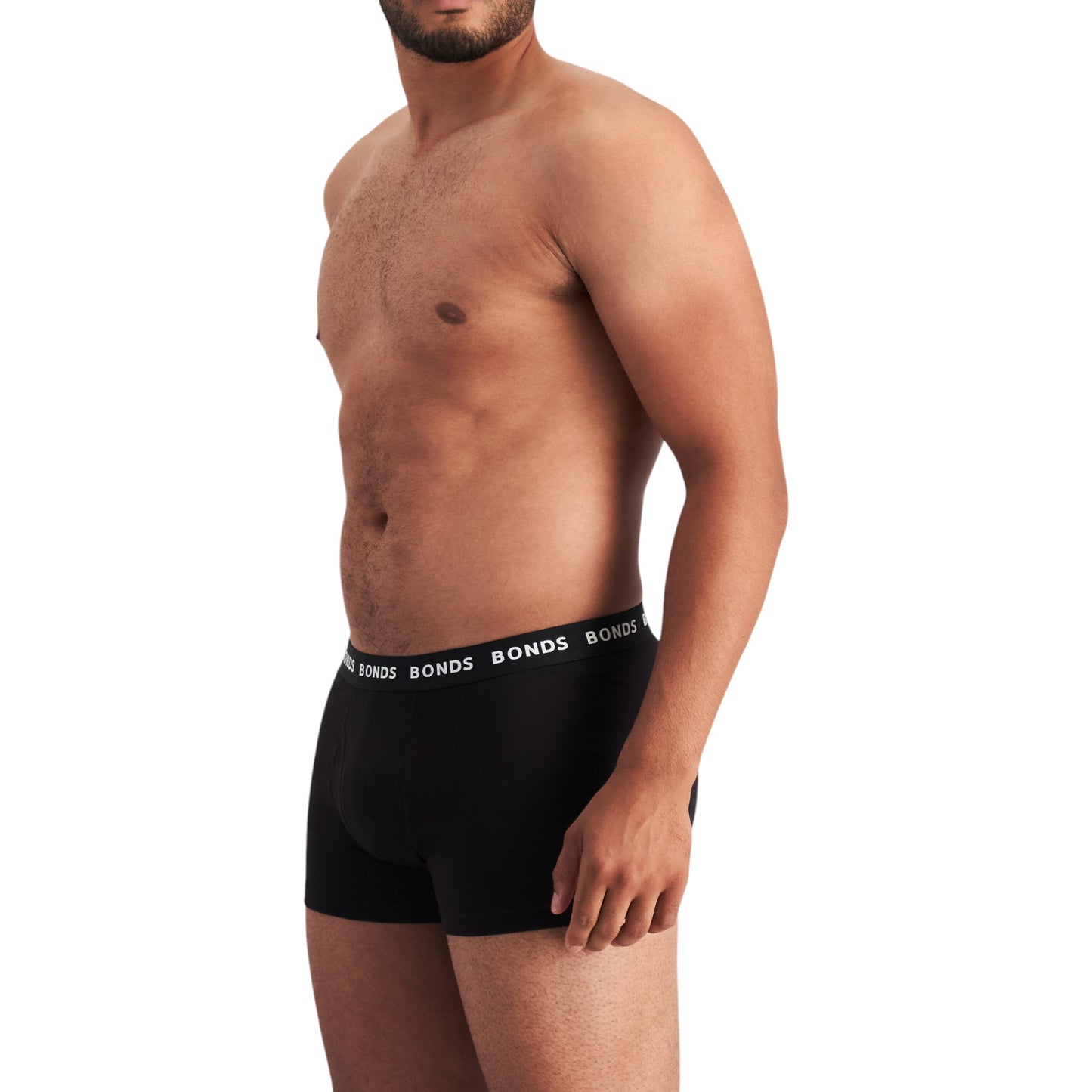 3 Pack Mens Bonds Everyday Trunks Underwear Black