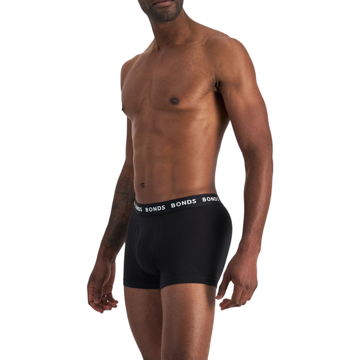 3 Pack Mens Bonds Everyday Trunks Underwear Black