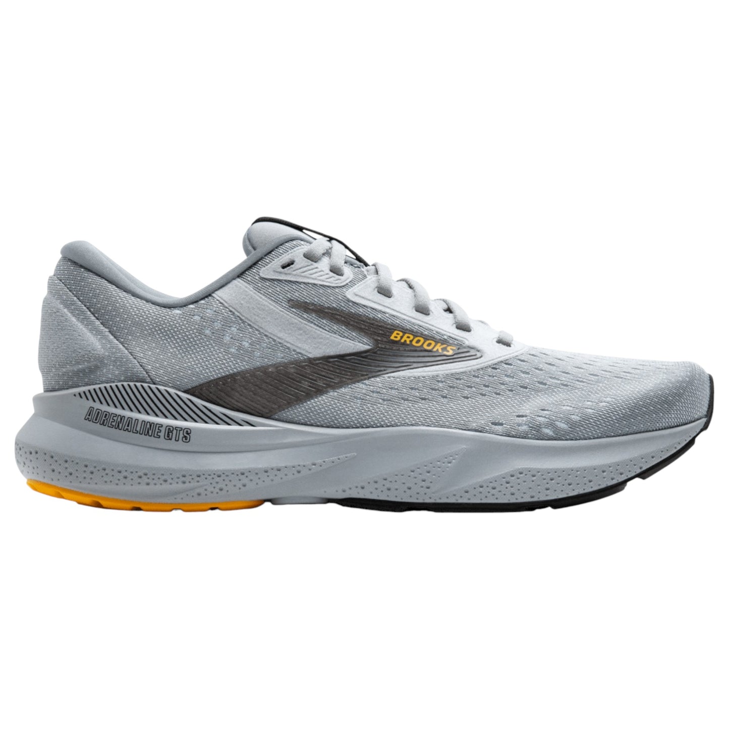 Mens Brooks Adrenaline GTS 24 Shoes Alloy/White/Gold Fusion