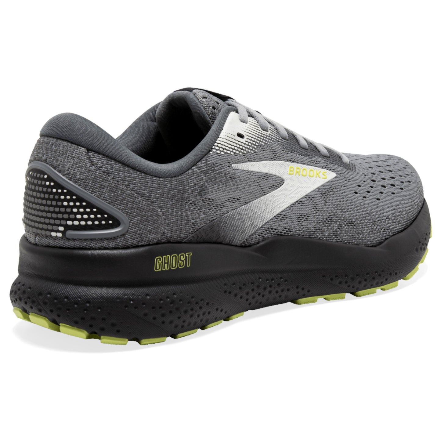 Mens Brooks Ghost 16 Shoes Primer/Grey/Lime