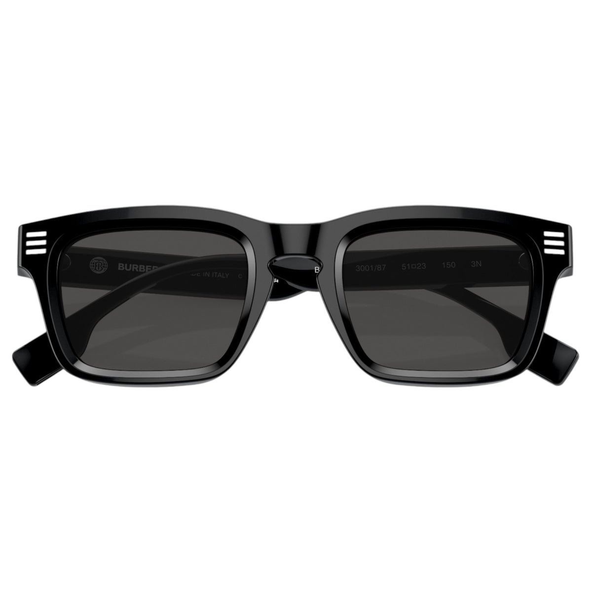 Mens Burberry BE4403 Sunglasses Black/Dark Grey